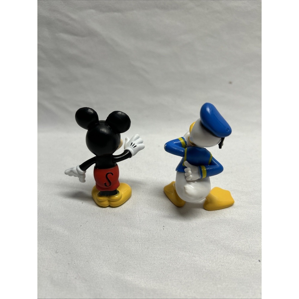 Disney‎ Mickey Mouse Donald Duck - Mini Figures Set Made In JP/China - Picture 2 of 3